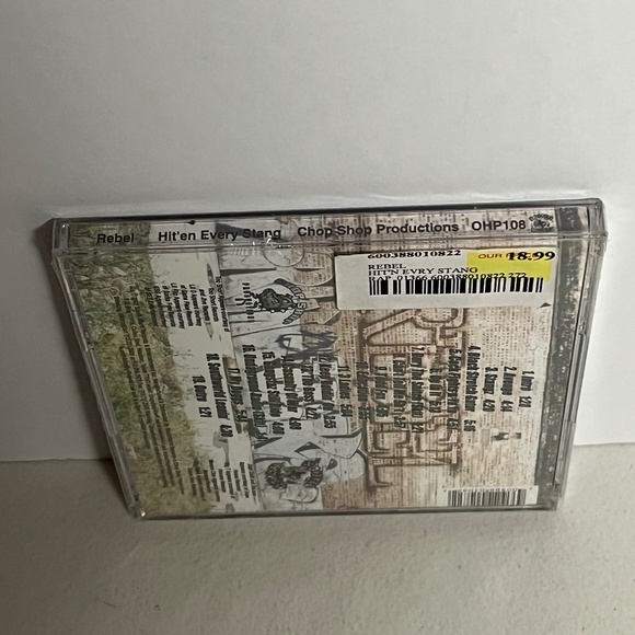 Vintage 2002 Rebel Hit'n Every Stang CD Hip Hop Gangsta Thug Rap Music - Picture 8 of 8